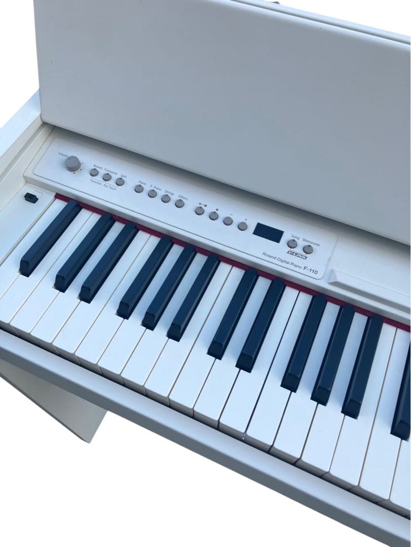 美品】ローランド 電子ピアノ F-110-WHCJ 2010年製 ホワイト 白 - メルカリ