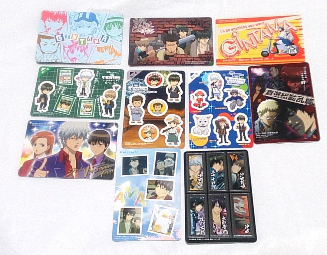 銀魂　カードガム　シールカード　まとめ売り 銀魂 銀魂カードガム（2）～シールカードもはじめました～｜バンダイ