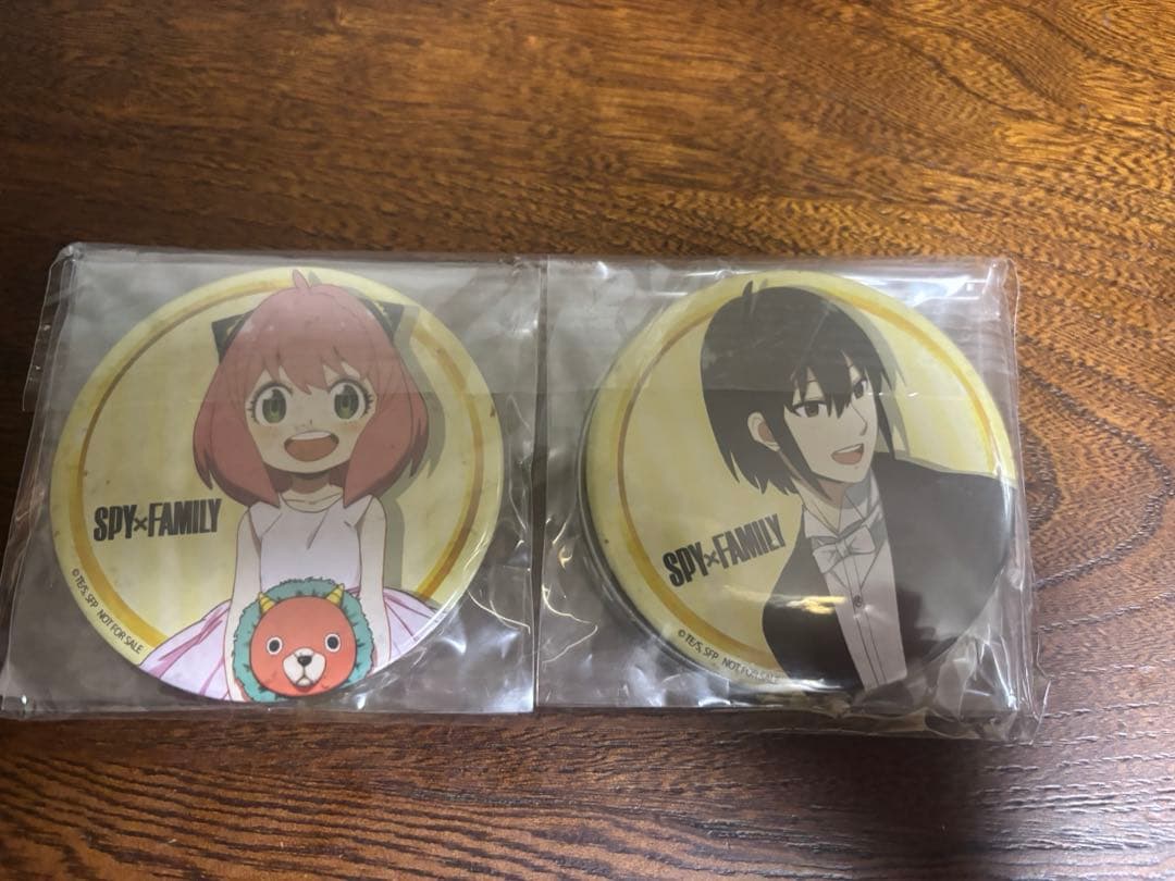 SPY×FAMILY 缶バッジ BluRay全巻購入特典 楽天ブックス 未開封