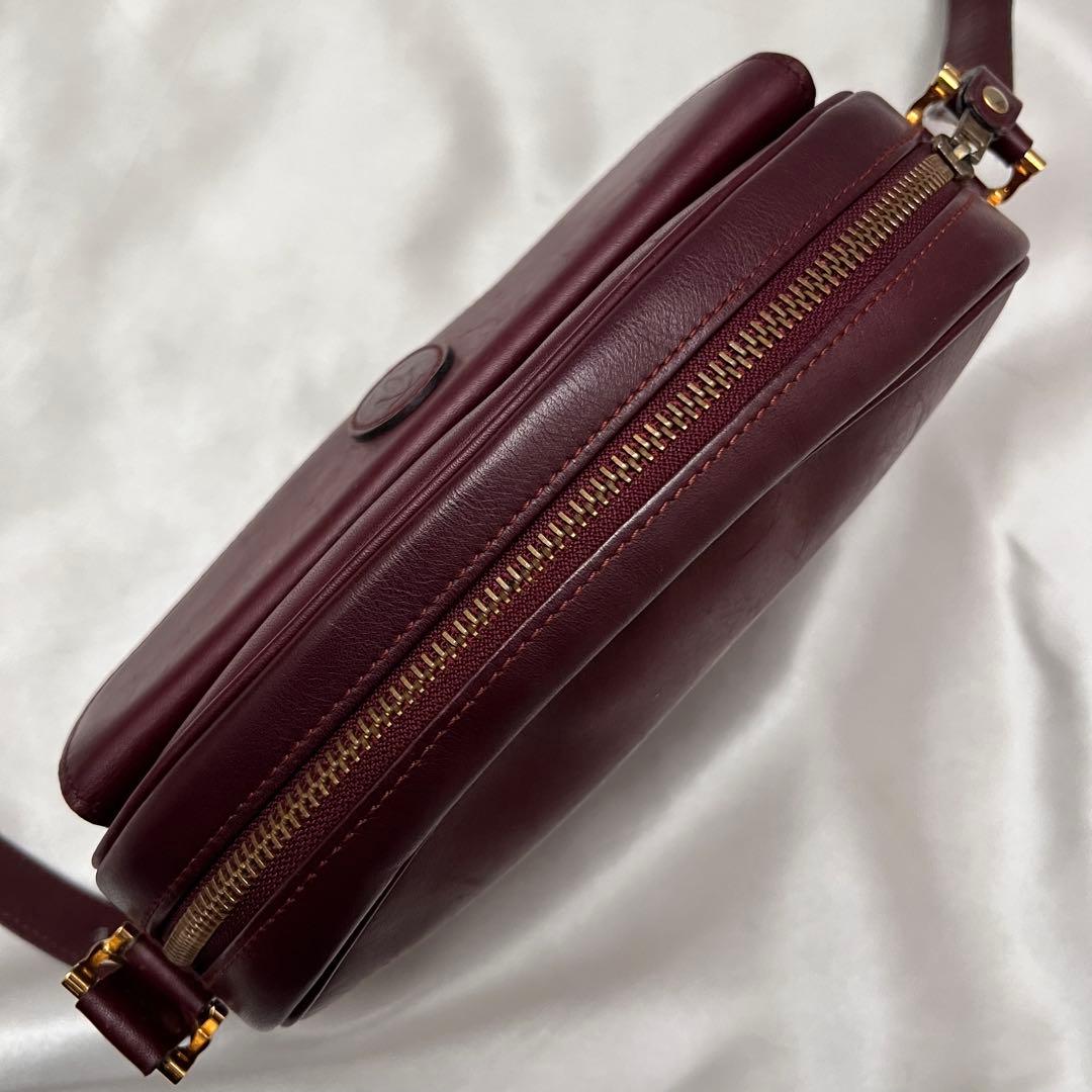 ◇Gカード付き激レア美品◇カルティエ マストライン ミニショルダー