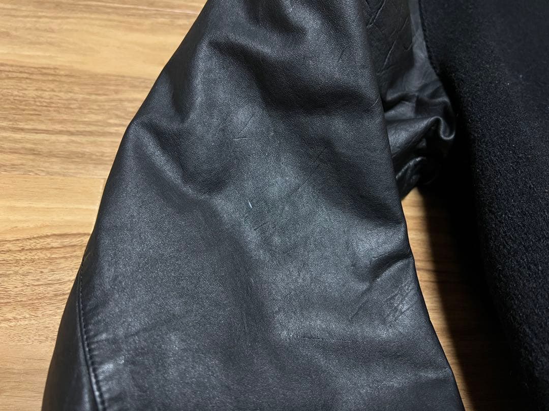 90s old stussy BURLY THREADS スタジャン Mサイズ - メルカリ