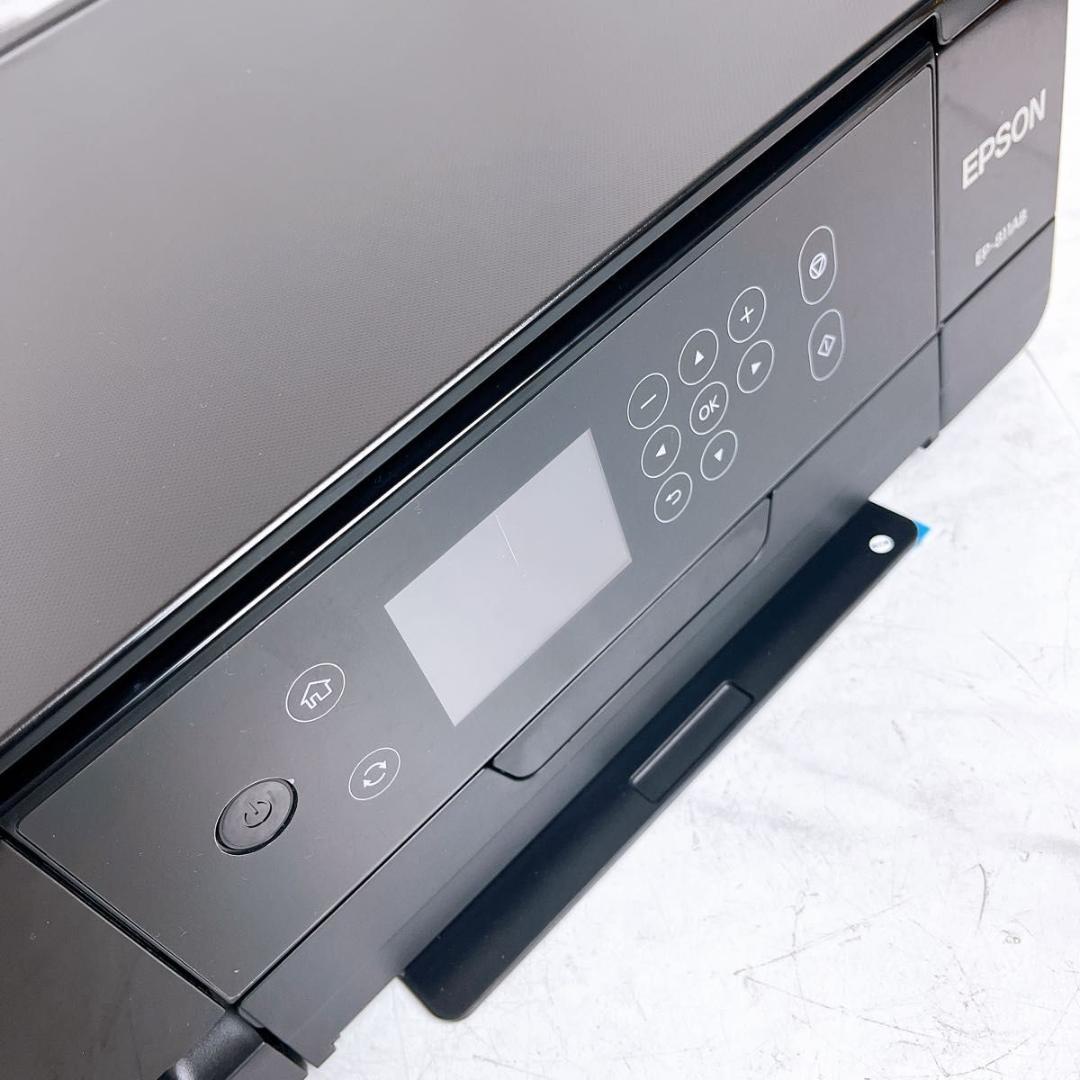 ☆極美品☆】【☆純正インク満タン☆】EPSON EP-811AB プリンター