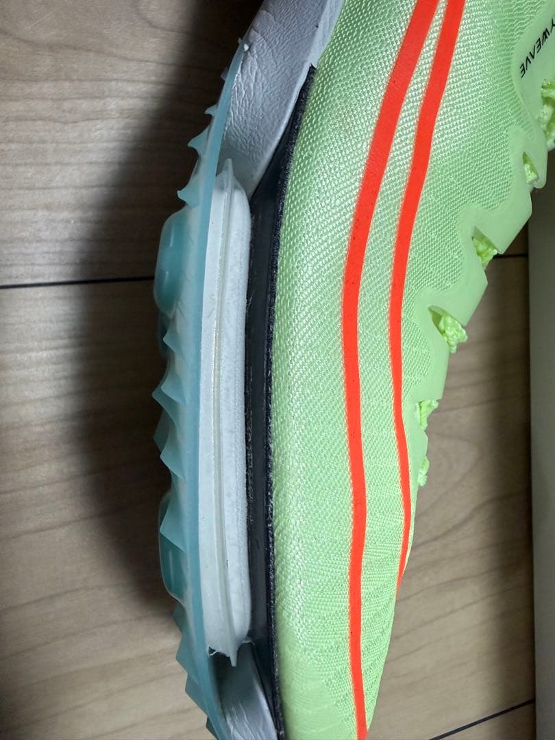 Nike Zoom スパイクシューズ ライムグリーン/オレンジ 28.0cm