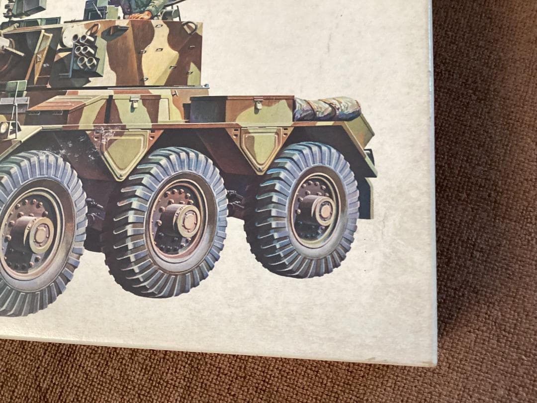 タミヤ 1/35 イギリス サラディン装甲車MkⅡ・ 25ポンド砲 小鹿 - メルカリ