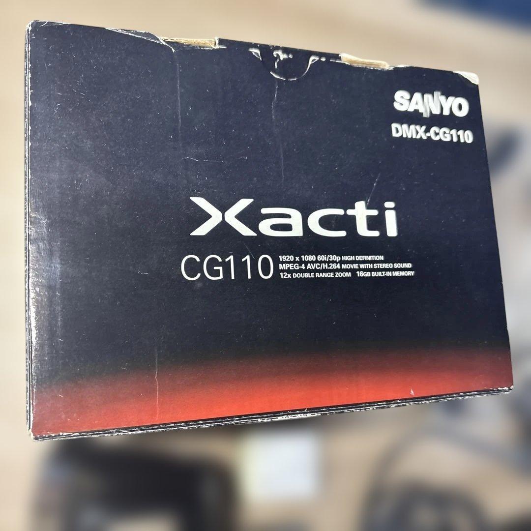 SANYO Xacti CG110 ビデオカメラ本体 - メルカリ
