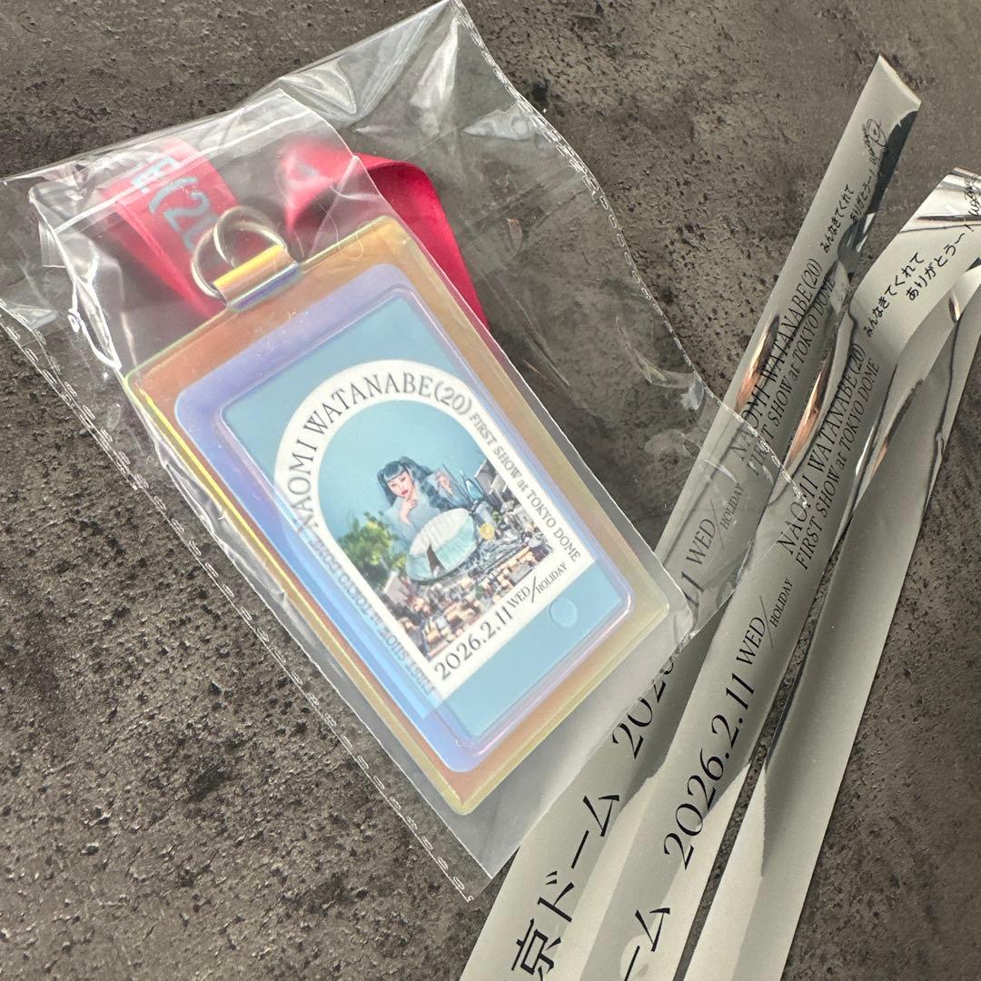 渡辺直美（20）東京ドームライブ うにょ席限定 パスケース - メルカリ