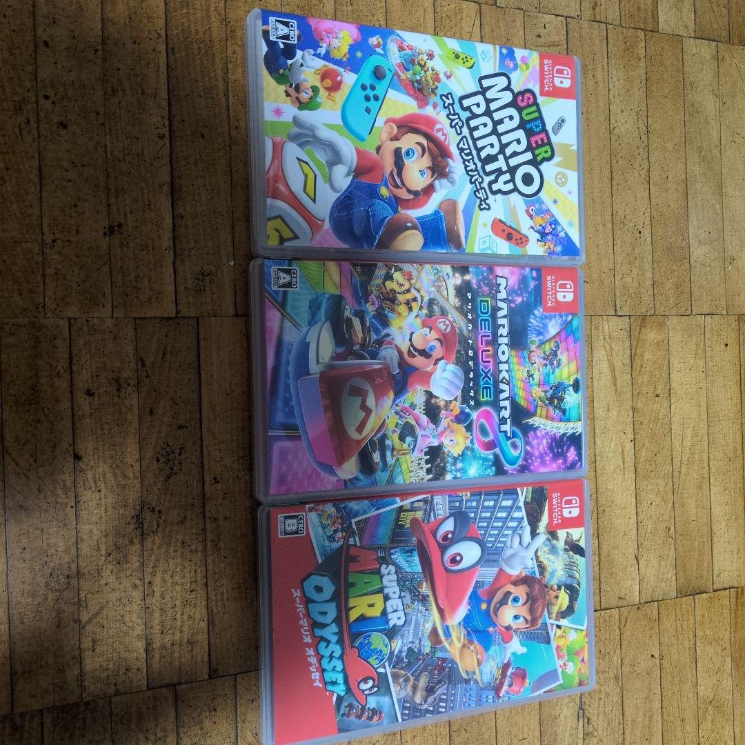 スイッチゲームマリオ3本セット スイッチゲームマリオ3本セット Switch】スーパーマリオ 3D