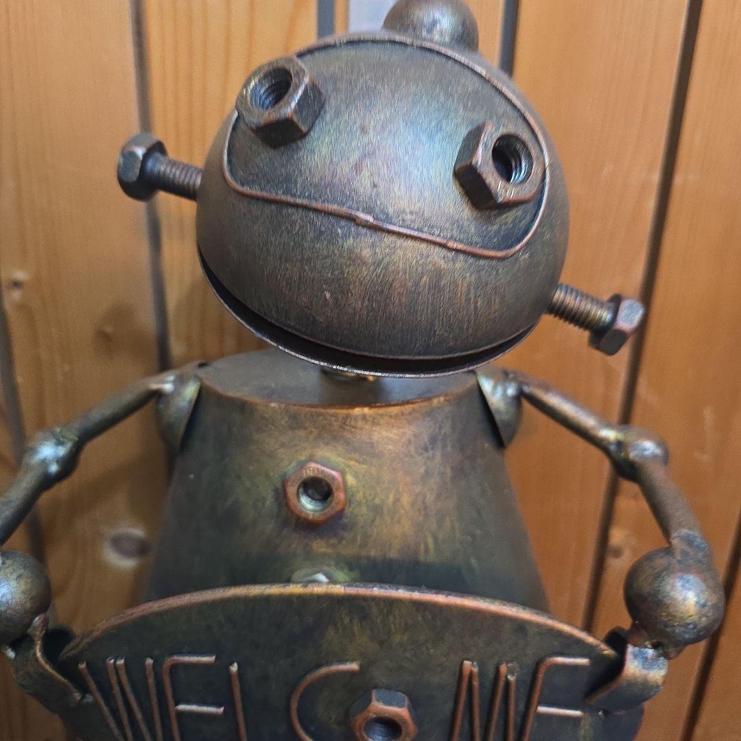 アンティーク 金属製オブジェ ロボット044 - メルカリ