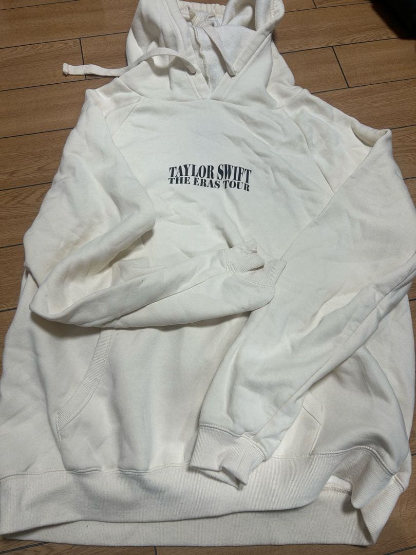 Taylor Swift パーカー　白　黒　セット売り フードファーダメージユニセックスニットZIPパーカー（パーカー｜紫