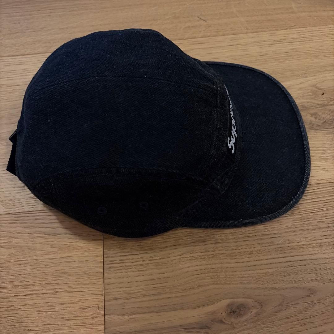 25SS Supreme Denim Camp Cap \"Black\" ブラック