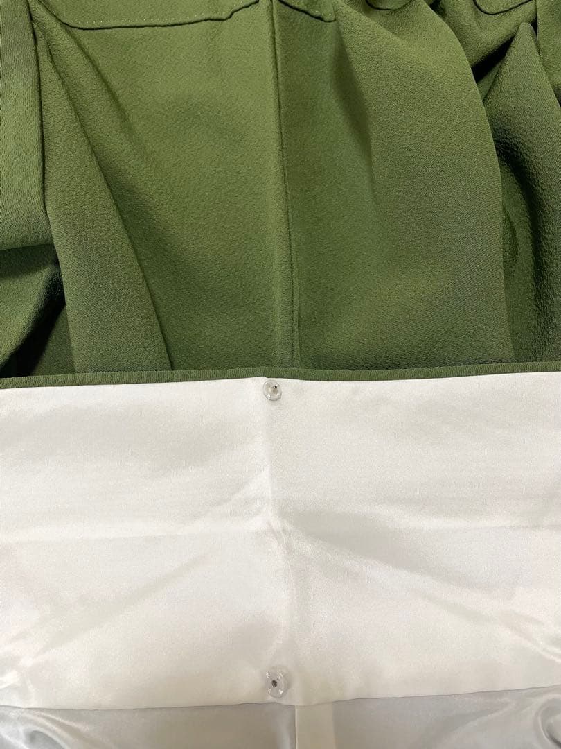 【しつけ付き未使用】裄長トールサイズ 色無地◇紋無し 正絹