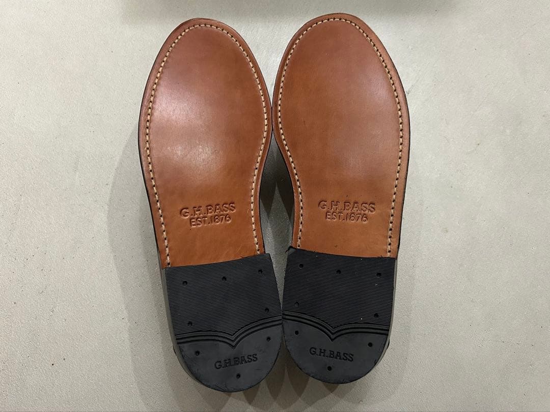 新品 G.H.BASS 11035H LOGAN / WINE