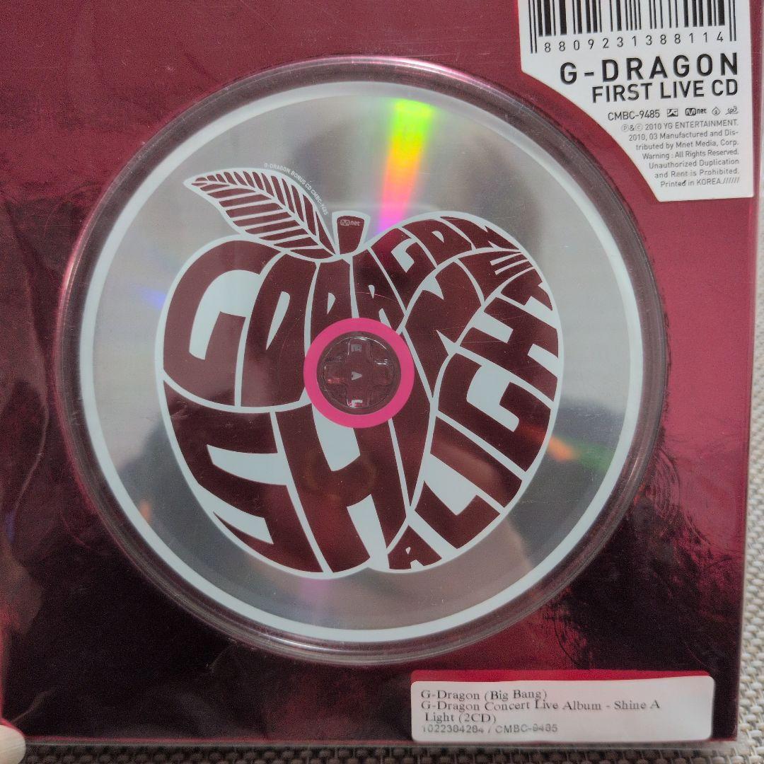 良品）BIGBANG G-DRAGON FIRST LIVE CONCERT - メルカリ