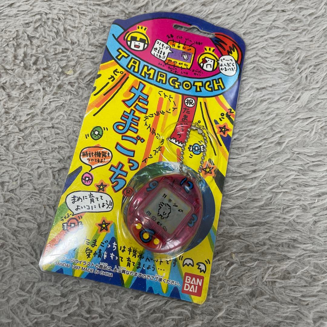 初代　たまごっち　1997年製 スケルトンピンク 初代たまごっちスケルトンピンクBANDAI｜Yahoo!フリマ（旧PayPayフリマ）