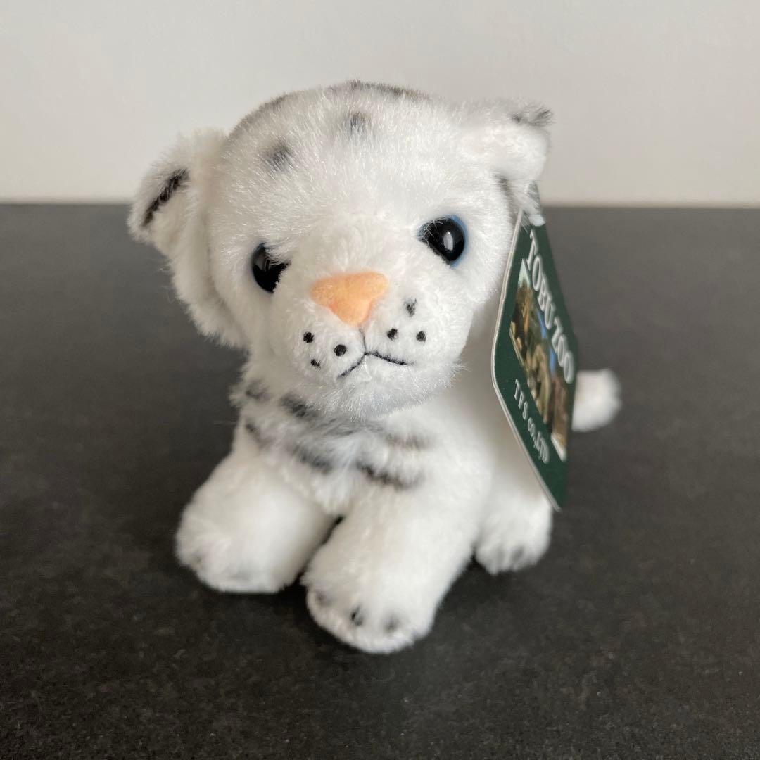 新品未使用】東武動物公園 ホワイトタイガー マスコット キーホルダー