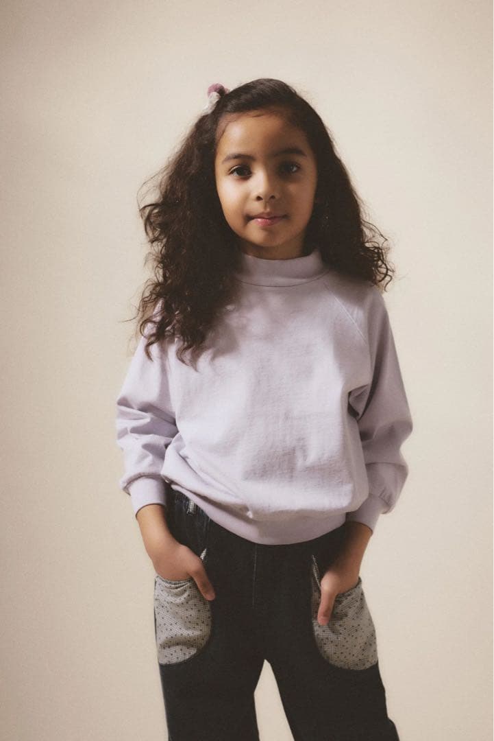 SOOR PLOOM Raglan Mock Tee BERGAMOT 10y - メルカリ