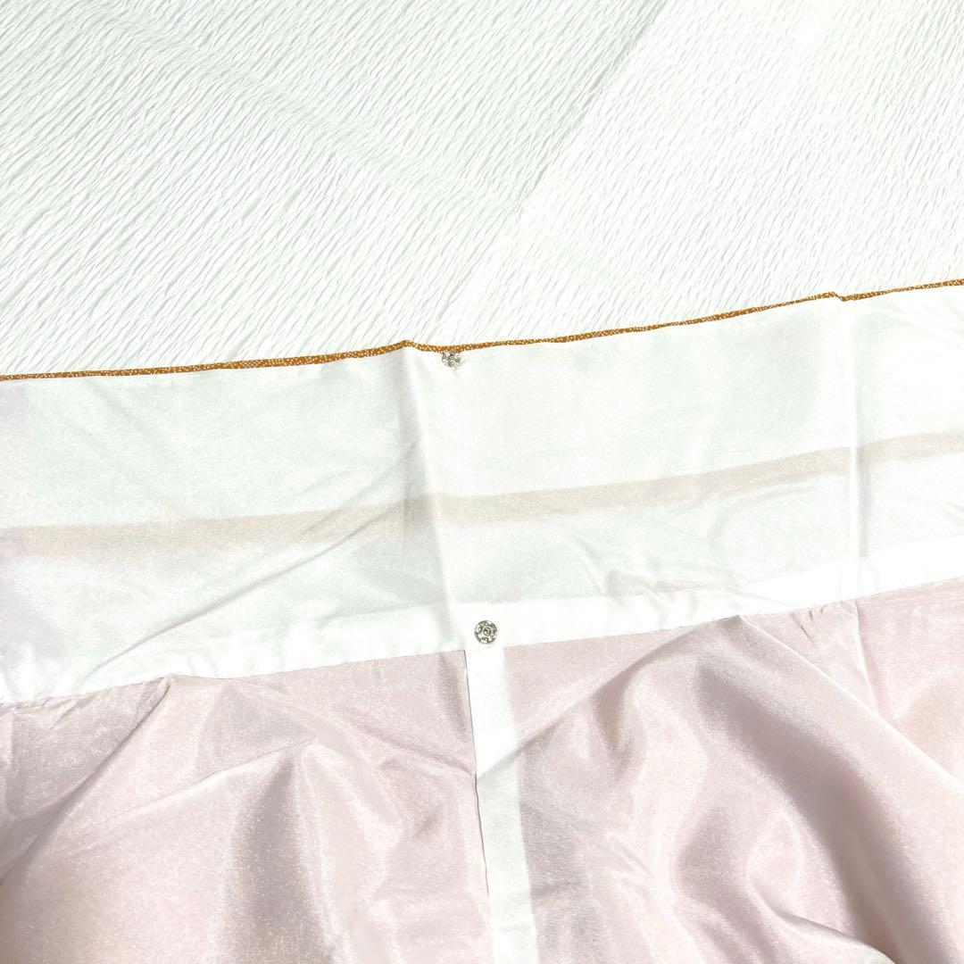 美品✨】東レシルック 洗える着物 江戸小紋 寄せ小紋 くすみの橙 手縫い E4