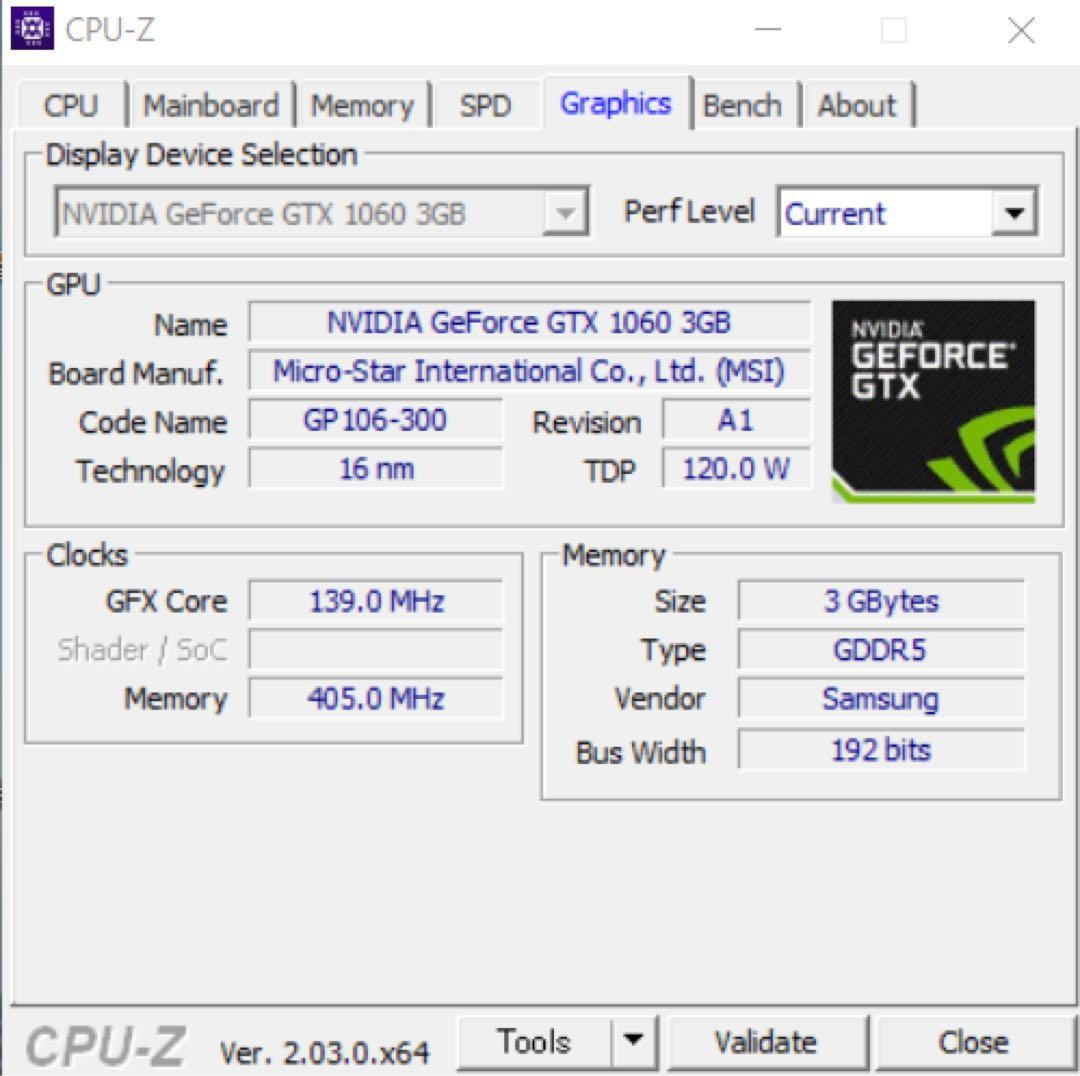 HDDなし・動作未確認】ゲーミングデスクトップPC GTX1060 3GB搭載