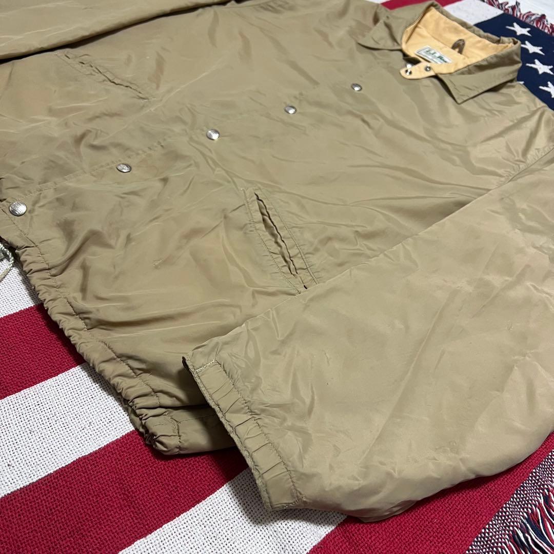 usa製 80s L.L.Bean エルエルビーン コーチジャケット チンスト