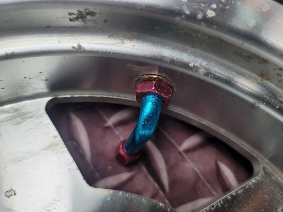 廃盤品】3WF用10インチリアホイール BMF アルミ ハブ付き タイヤ付き