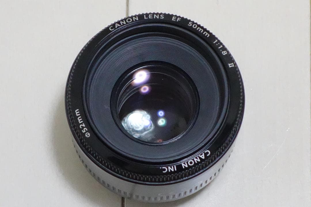概ね良品 明るい 単焦点レンズ EF 50mm F1.8 II Canon