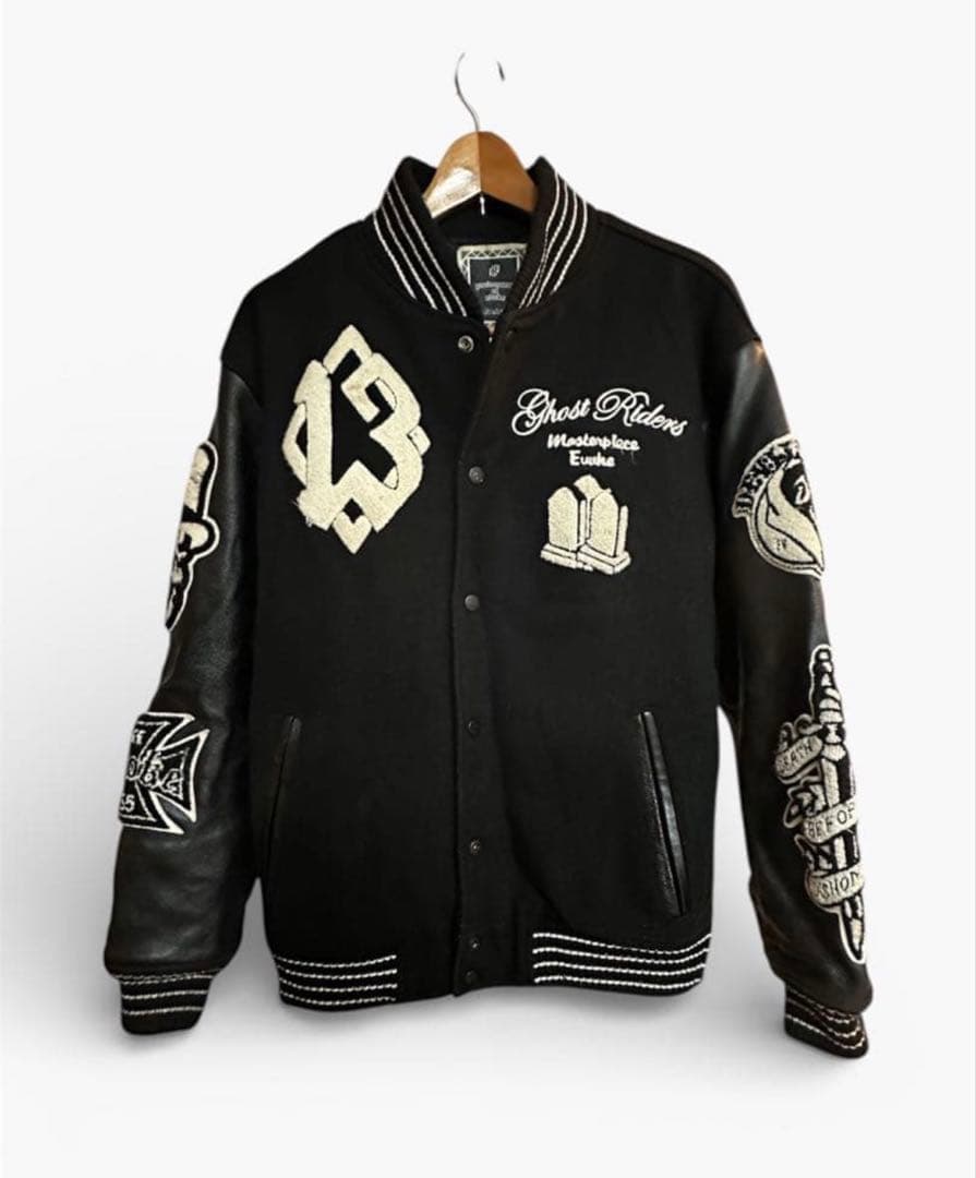 EVOKE x MASTERPIECE 05AW レザースタジャン - メルカリ