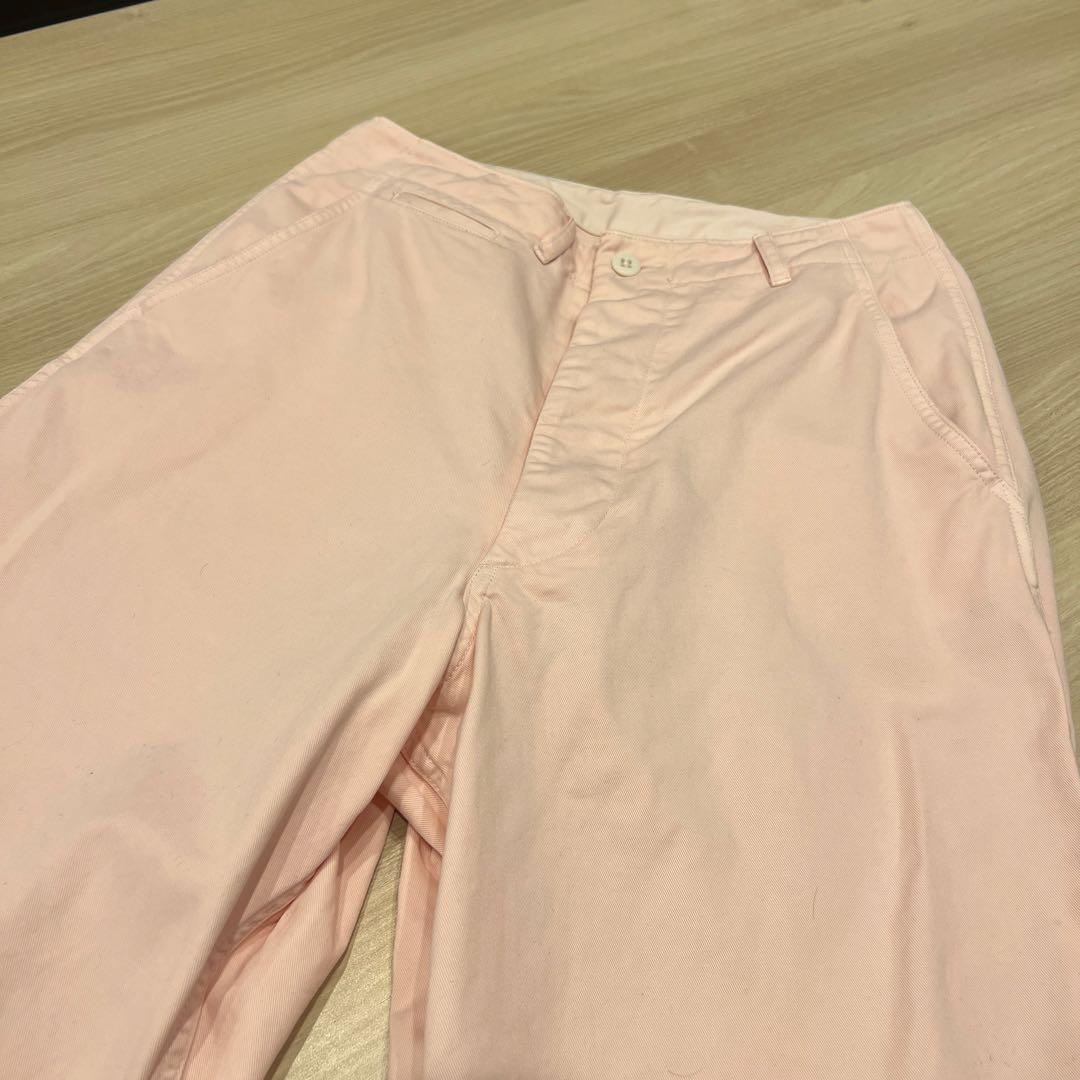 美品SpickandSpan Higuchi×S チノワイドパンツ ピンク38 - メルカリ