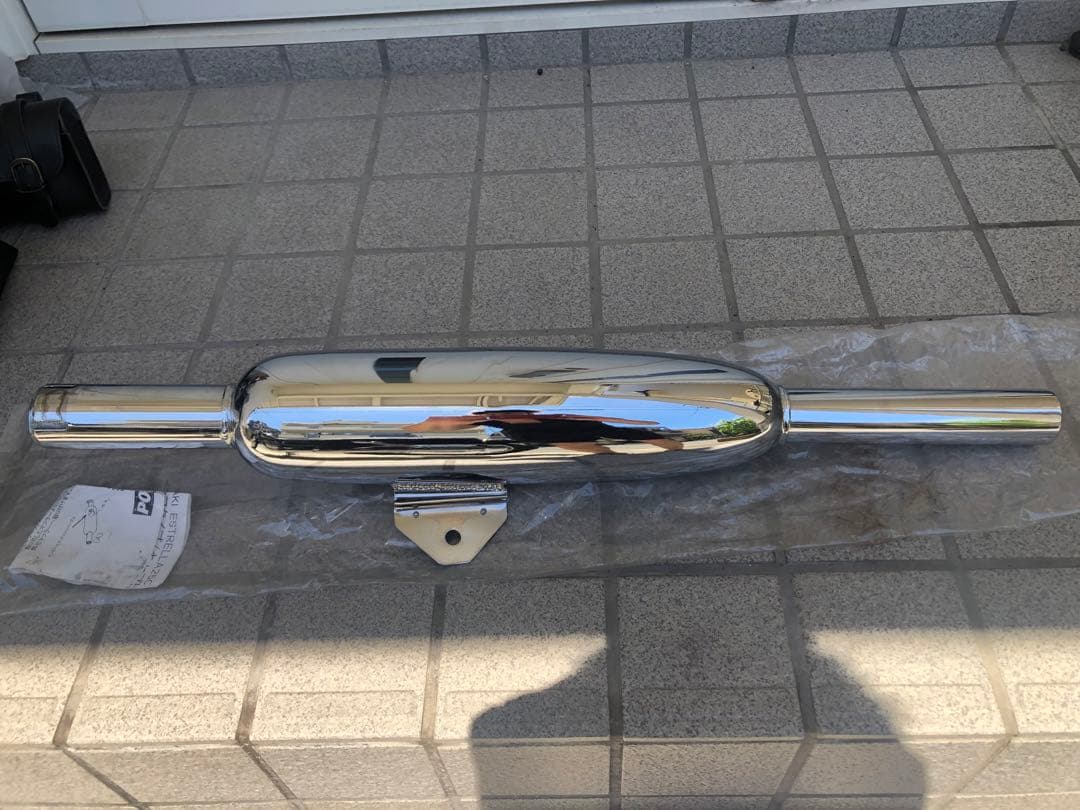 カワサキ エストレヤ POSH ポッシュ トライアンフ スリップオン