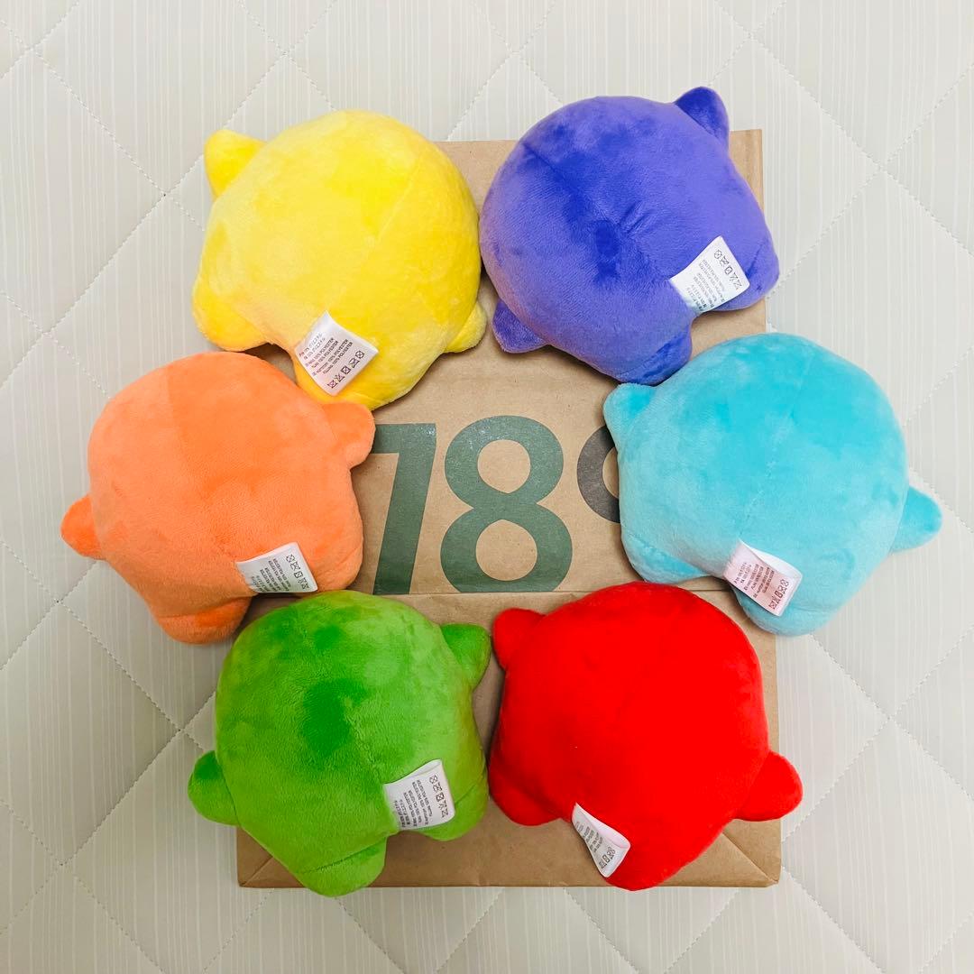 送料無料]ドイツ 大 サーキュラーちゃん ぬいぐるみ 6色6体 万博 新色