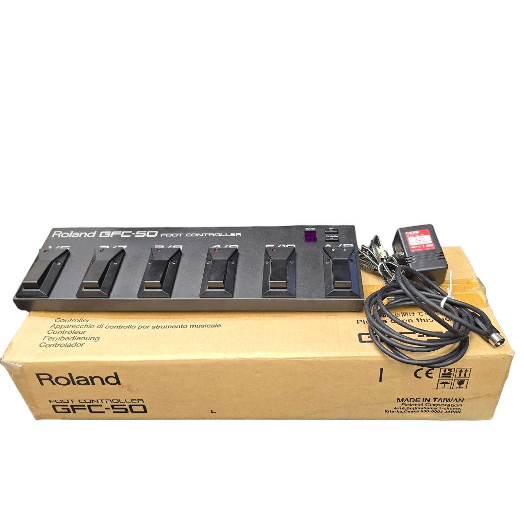 Roland GFC-50 フットコントローラー ACアダプター付き - メルカリ