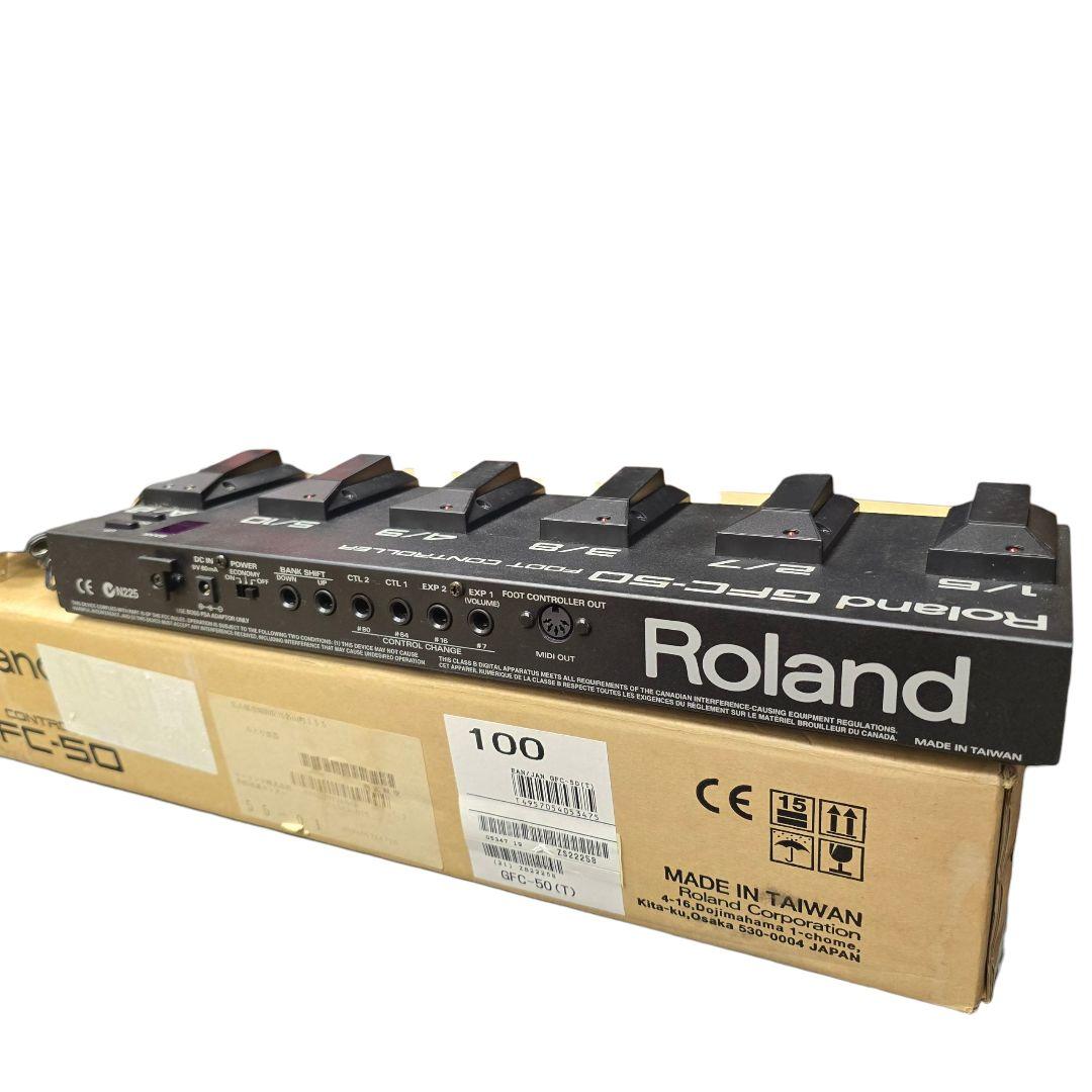 Roland GFC-50 フットコントローラー ACアダプター付き - メルカリ
