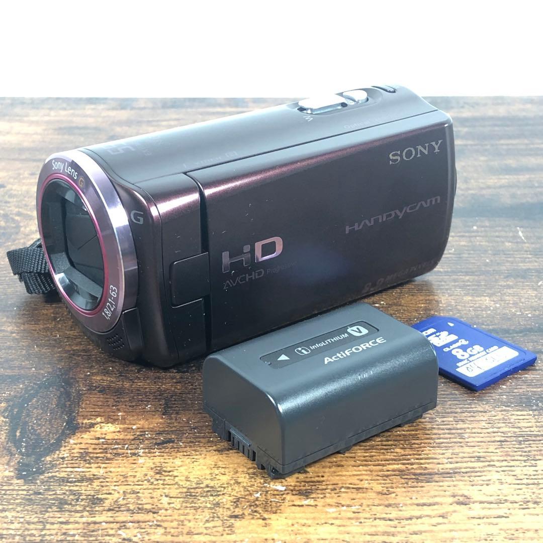 動作確認済 SONY HDR-CX270V ボルドーブラウン 内蔵メモリ32GB Amazon | SONY HDビデオカメラ Handycam CX270V ボルドーブラウン HDR
