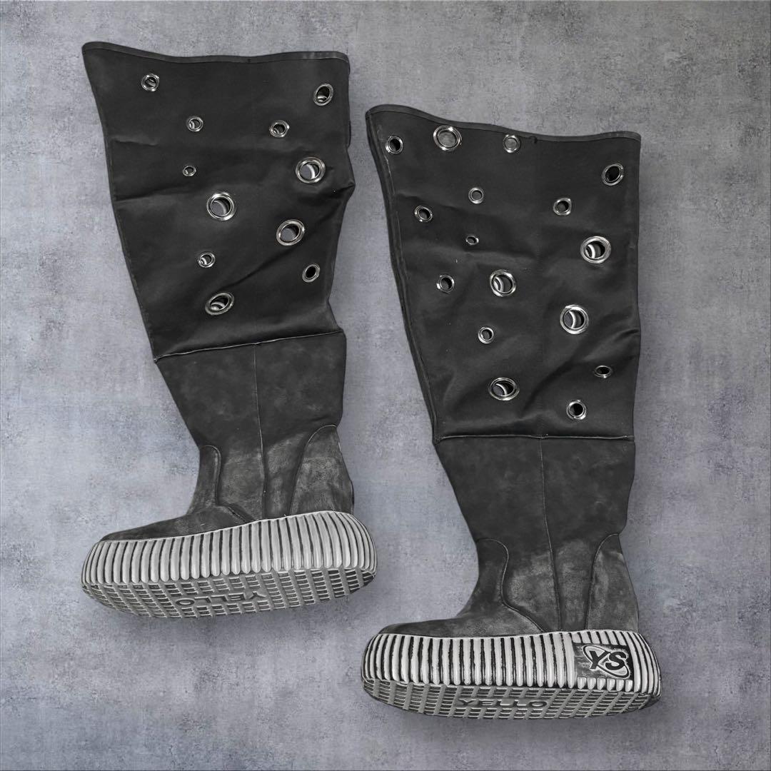 美品 YELLO MERCURIO SHORT BOOTS XL 25.5cm