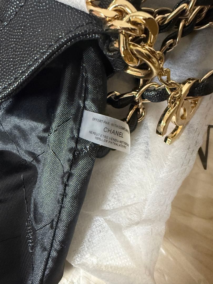 CHANEL CC ロゴノベルティ キルティングショルダーバッグ - メルカリ