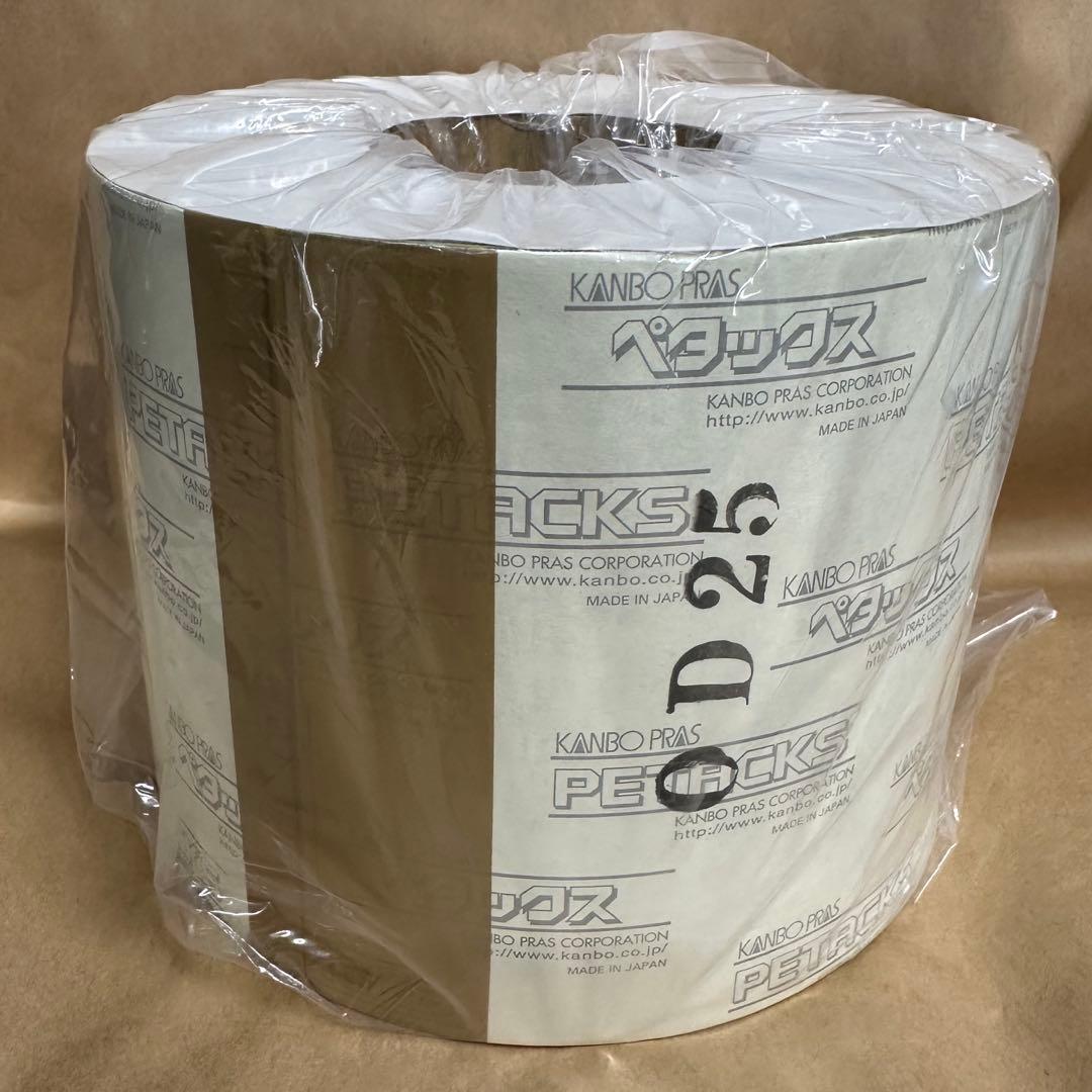 未使用25m】ペタックス 14cm×25m巻 補修テープ 1巻 防水 強力