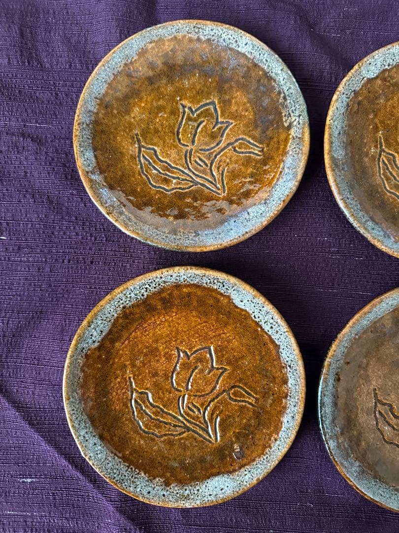 大樋長左衛門 大樋焼 皿 小皿 6枚 ② 2025年最新】Yahoo!オークション