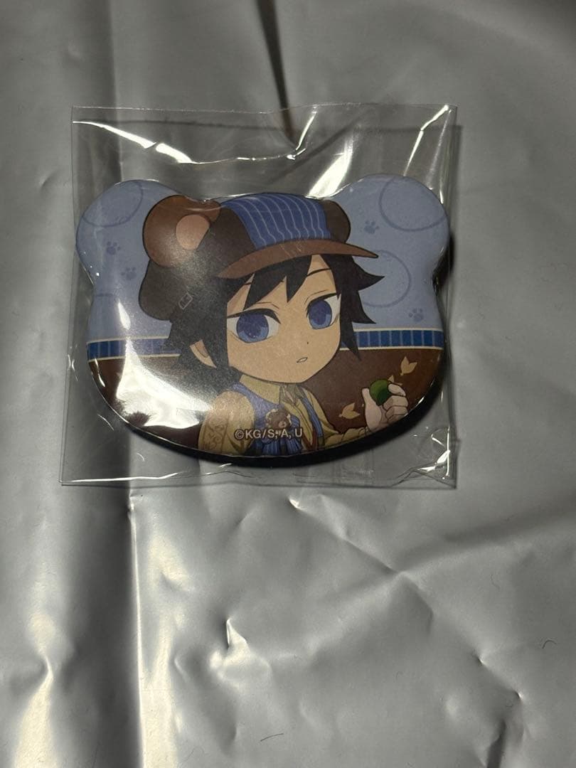 鬼滅の刃 実りの秋まつり くま缶バッジ 冨岡義勇 - メルカリ