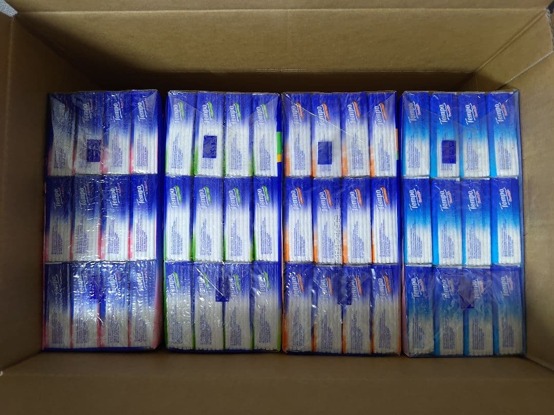 お得！香港 テンポ Tempo ポケットティッシュ 144個セット - メルカリ