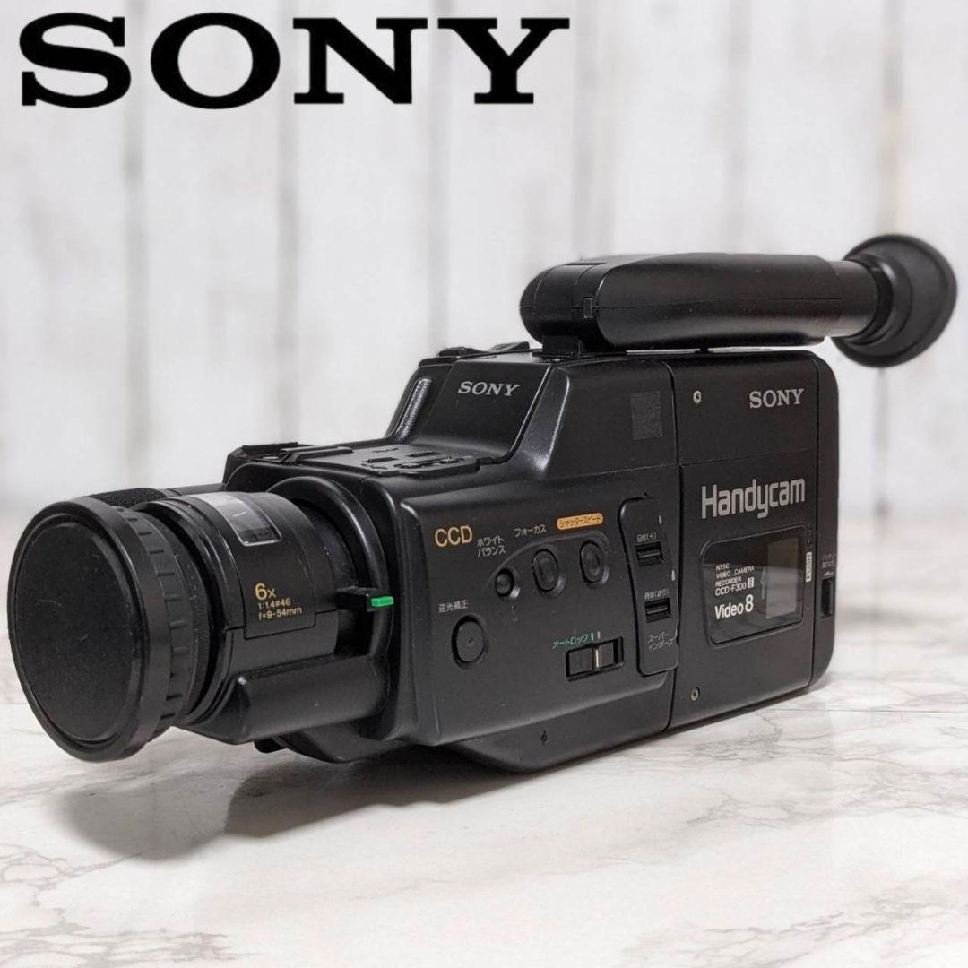 ジャンク】SONY CCD-F300 ビデオカメラ ハンディカム 8mm - メルカリ