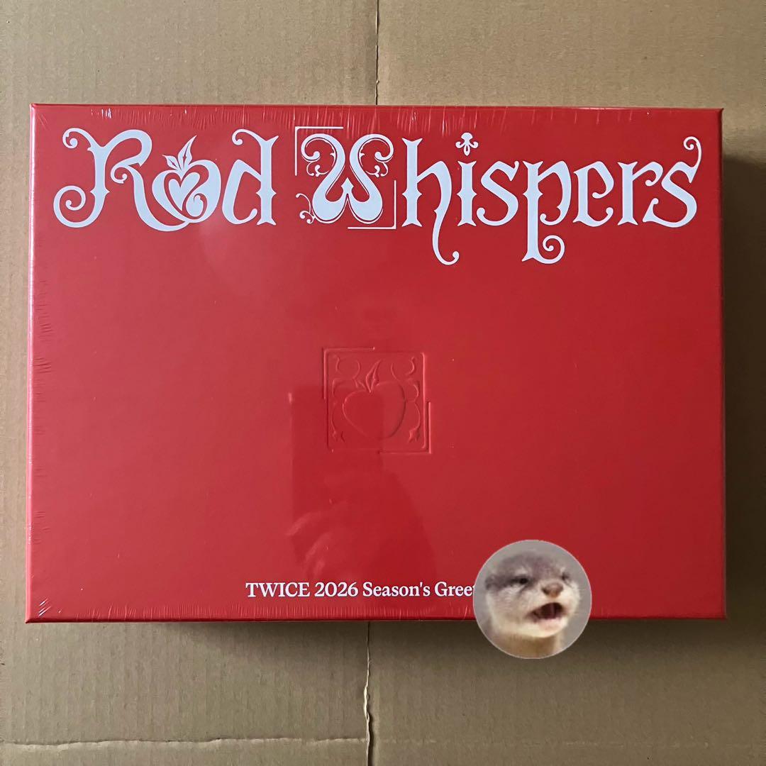 新品未開封】TWICE 2026 シーグリ RED WHISPERS - メルカリ