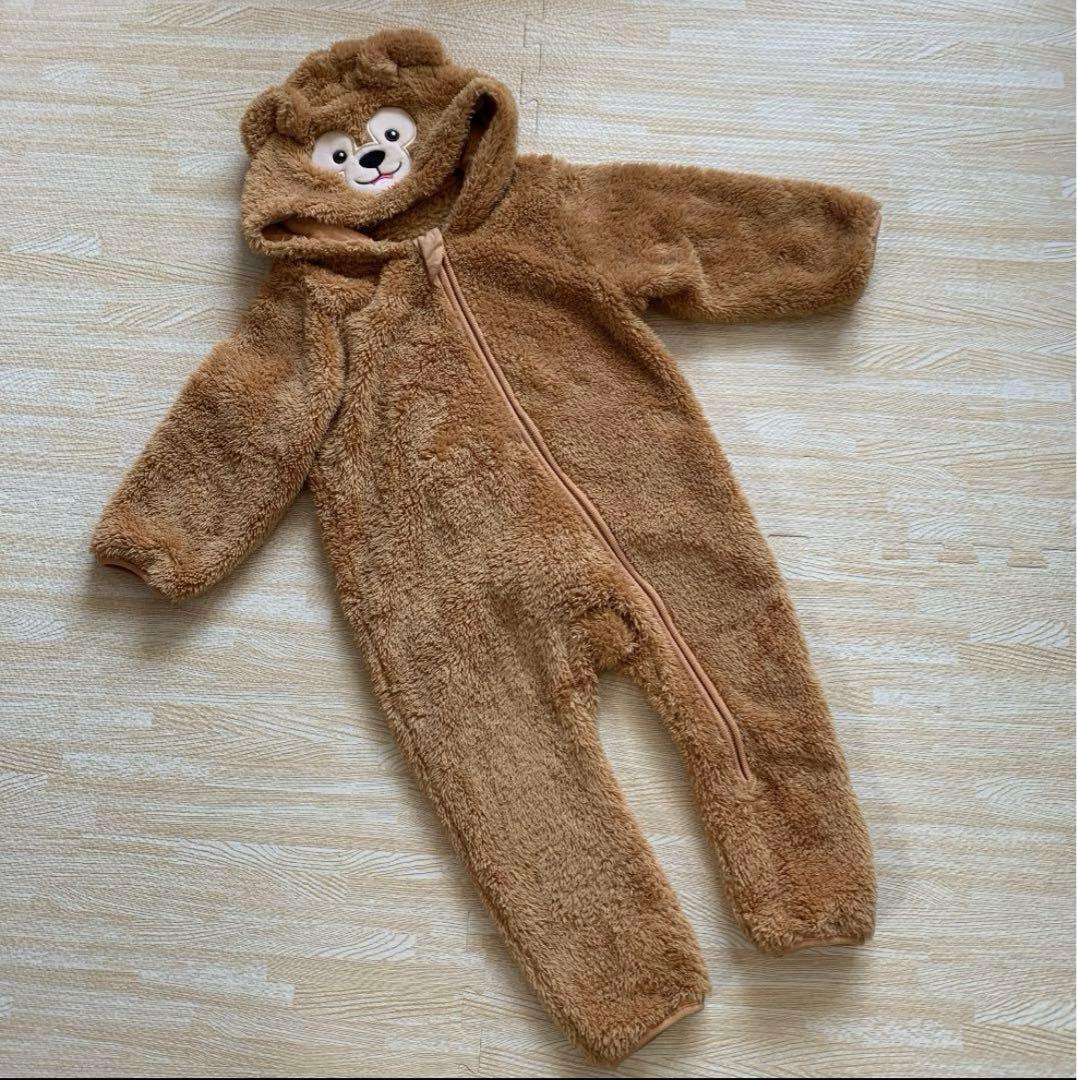 ダッフィーロンパースカバーオール人気作家90サイズ