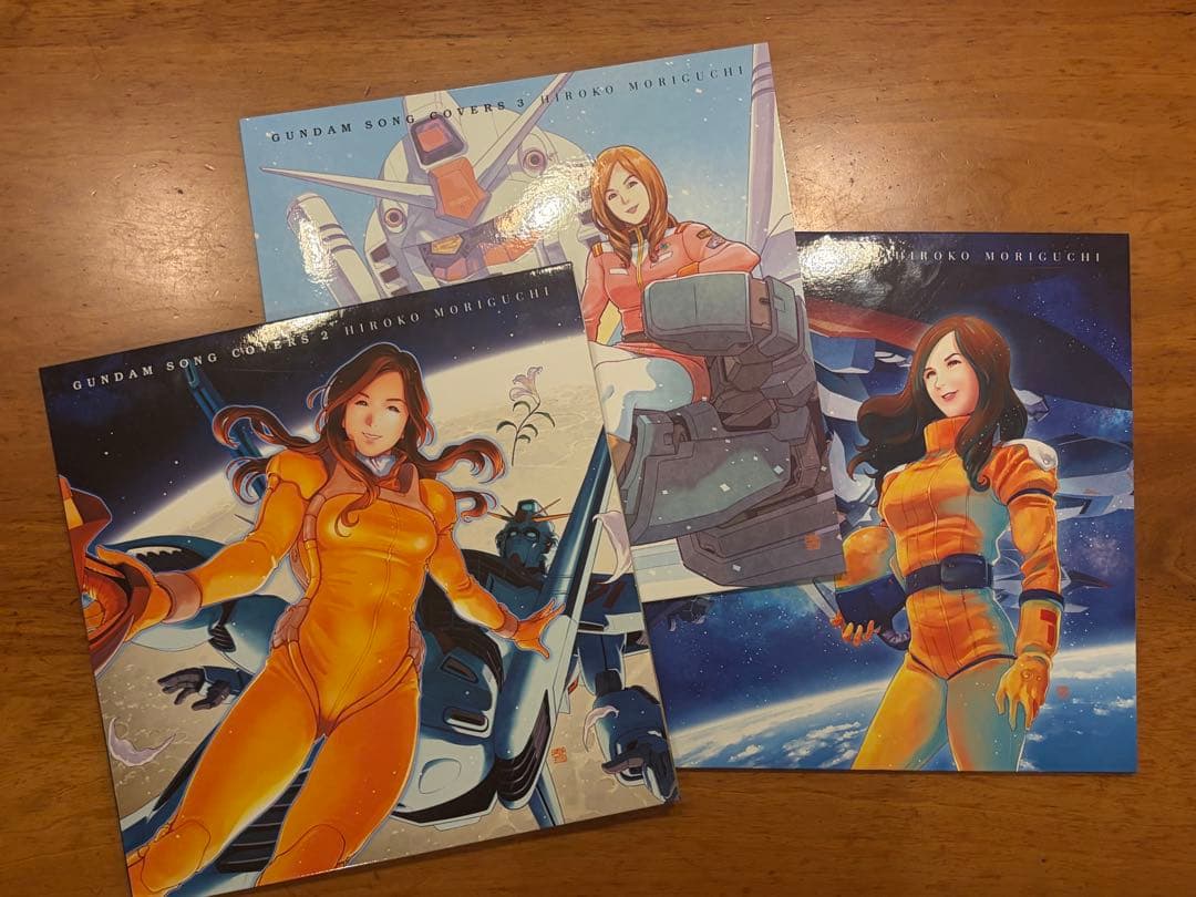GUNDAM SONG COVERS LPサイズジャケット3点セット　森口博子 GUNDAM SONG COVERS 3【初回限定盤】 森口博子 KING RECORDS OFFICIAL SITE