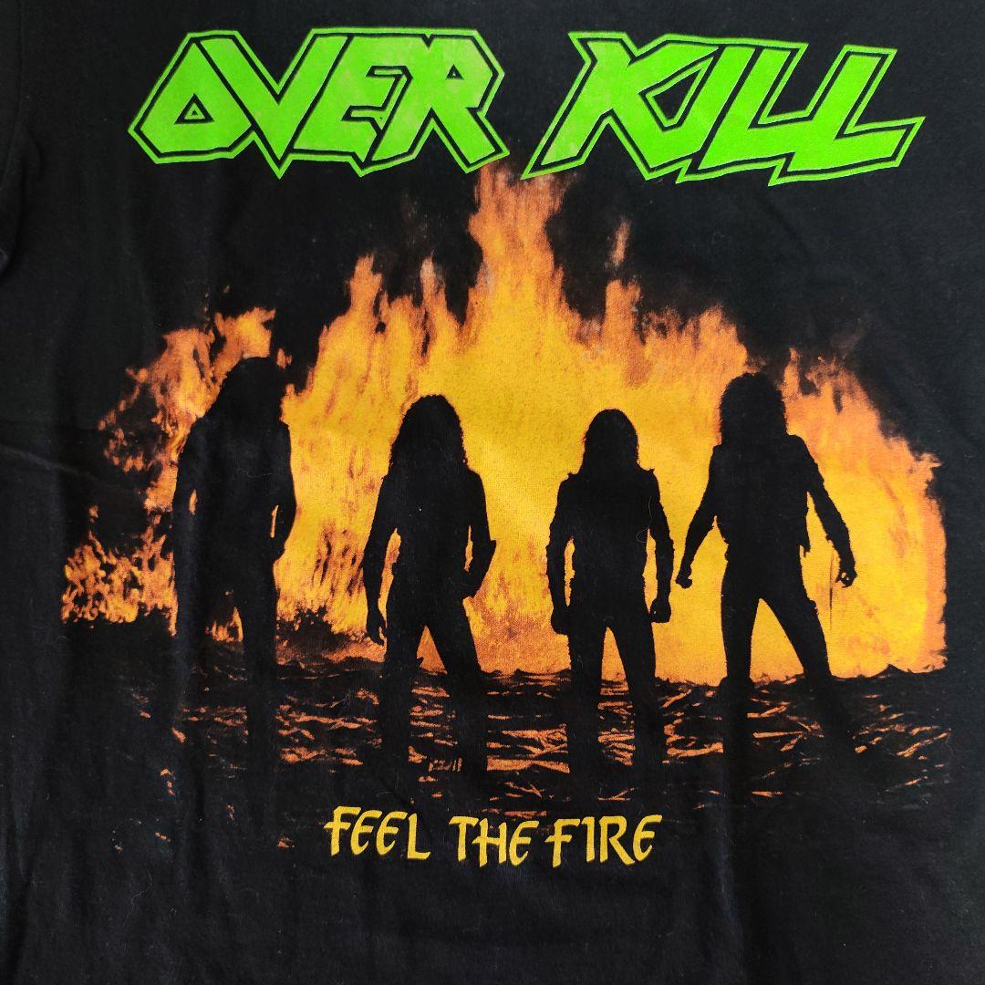 OVER KILL “FEEL THE FIRE” Tシャツ Mサイズ - メルカリ