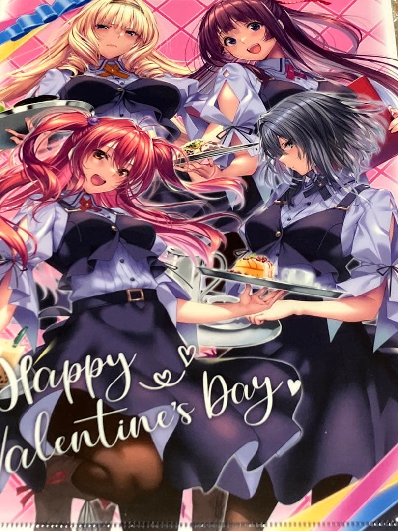 ピロ水　(アマカノ　アマカノ2　アマカノ3)はにかみ彼女 クリアファイル　6点