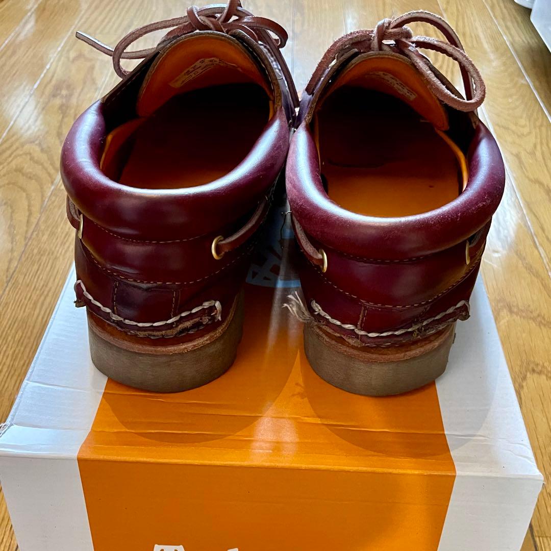 Timberland 3EYE US8.5 / 26.5cm バーガンディ