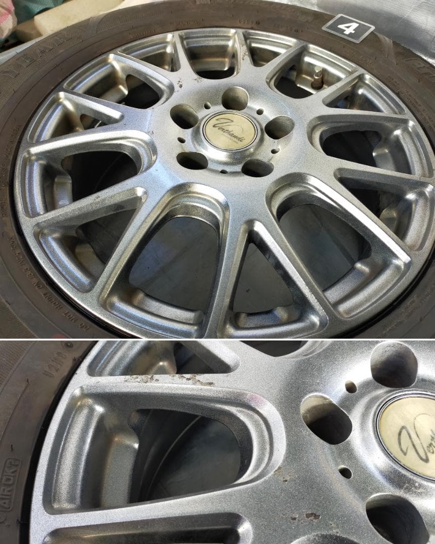 バリ溝！ヴェルザンディ16インチ×6.5J+38　サマータイヤ215/65R16