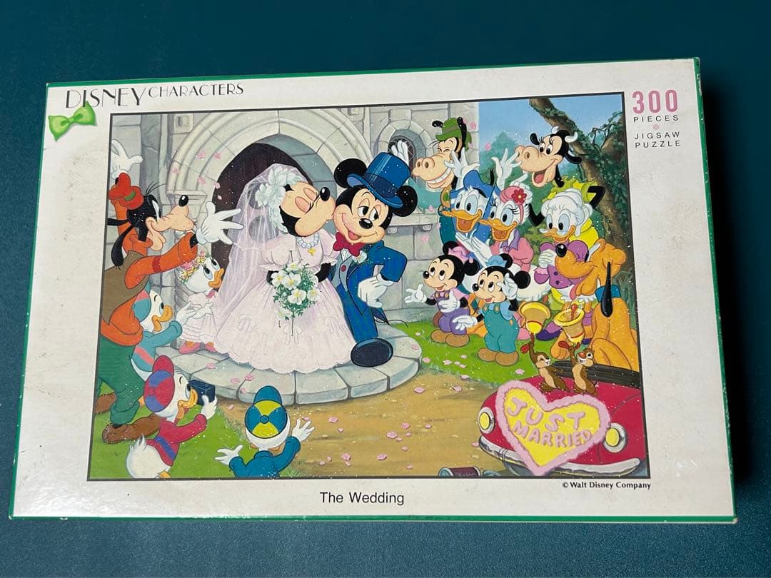 ディズニー ミッキー ミニー ジグソーパズル ウエディング 300ピース