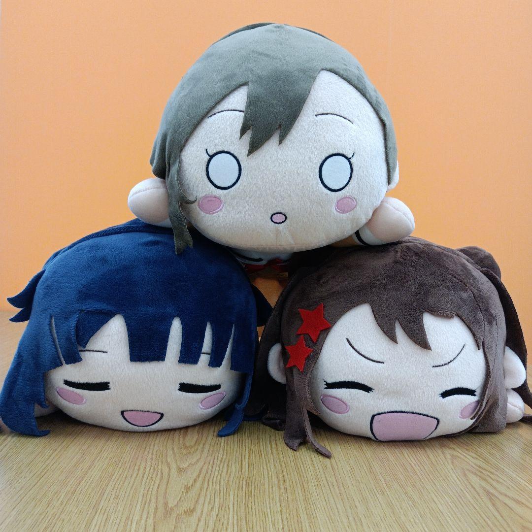 バンドリ メガジャンボ寝そべりぬいぐるみ 3点セット ※ばら売り不可