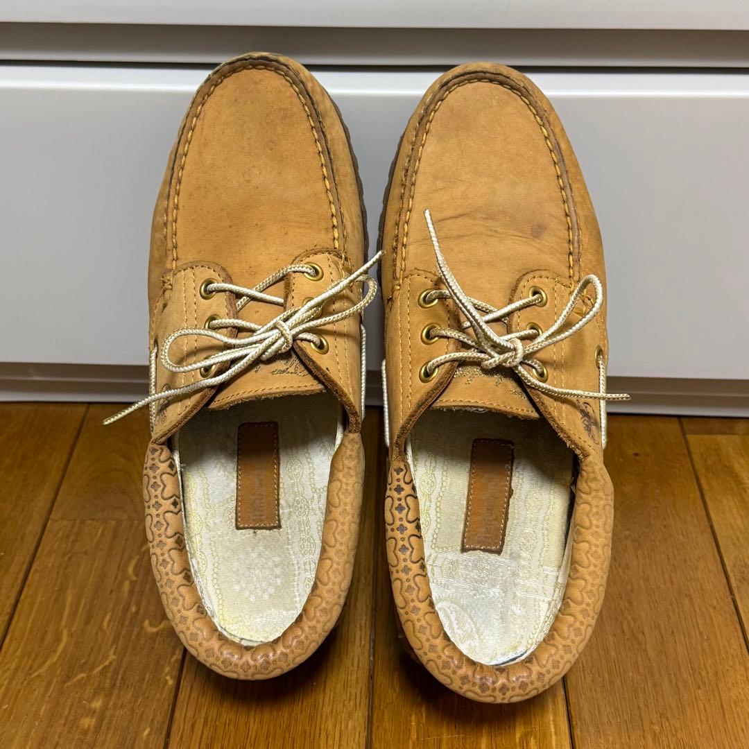 Timberland 3eye クラシックラグ イエローベージュ ヌバック