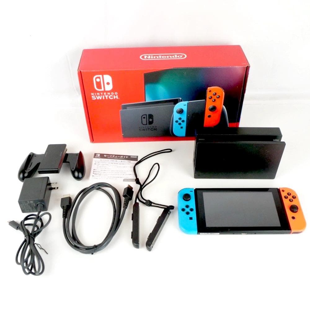 Nintendo Switch 本体 HAC-001 ネオンブルーレッド Nintendo Switch 本体【Joy-Con(L) ネオンブルー/(R) ネオンレッド